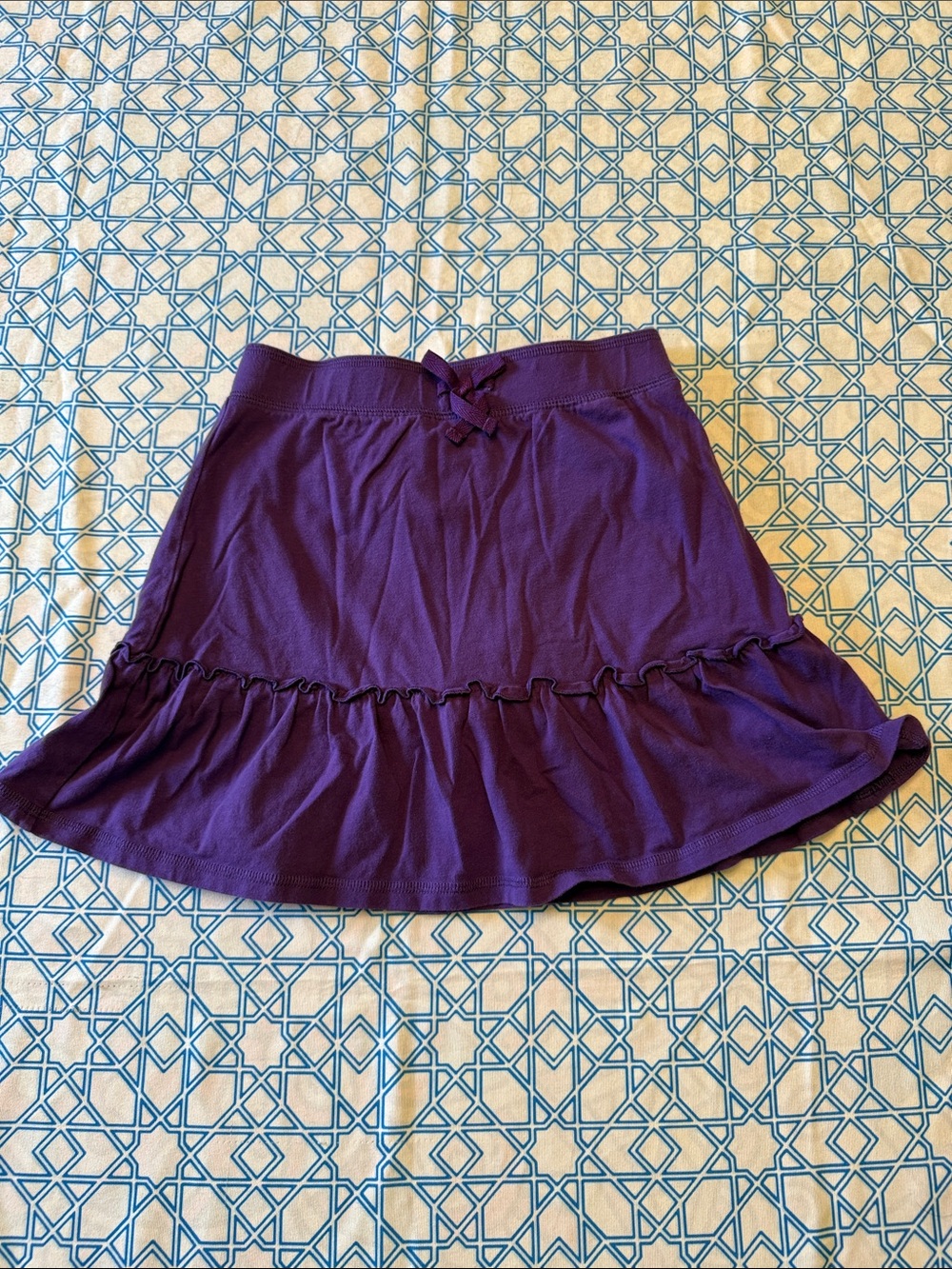 The Children’s Place Girls Purple Ruffle Hem Skort